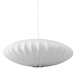 Lampa wisząca SILK FLAT biała 60 cm (ST-2328-60) - Step into Design