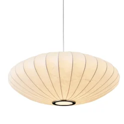 Lampa wisząca SILK FLAT biała 60 cm (ST-2328-60) - Step into Design