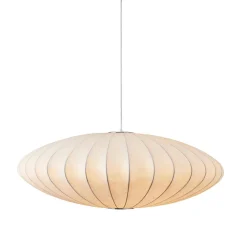 Lampa wisząca SILK FLAT biała 50 cm (ST-2328-50) - Step into Design