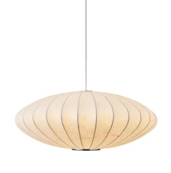 Lampa wisząca SILK FLAT biała 50 cm (ST-2328-50) - Step into Design