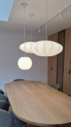 Lampa wisząca SILK X-shape biała 60 cm (ST-2334-60) - Step into Design