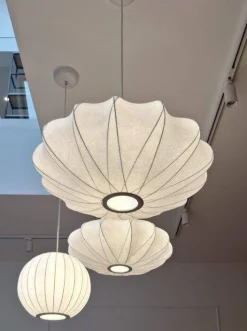 Lampa wisząca SILK X-shape biała 60 cm (ST-2334-60) - Step into Design