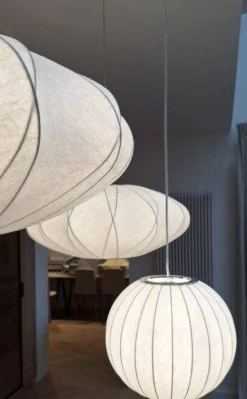 Lampa wisząca SILK X-shape biała 60 cm (ST-2334-60) - Step into Design