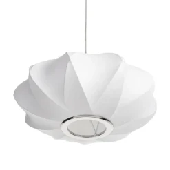 Lampa wisząca SILK X-shape biała 40 cm (ST-2334-40) - Step into Design