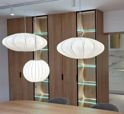 Lampa wisząca SILK X-shape biała 40 cm (ST-2334-40) - Step into Design