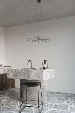 Lampa wisząca SIRKEL 30 czarny (TH.144) - Thoro Lighting