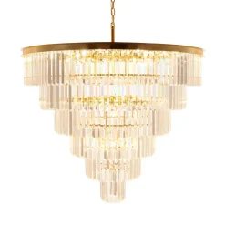 Lampa wisząca SPLENDORE złota 100 cm (DN915-100) - Step into Design