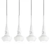 Lampa wisząca Tasos 4 kol. BIAŁY (MD2095b-4W) - Azzardo - żyrandol