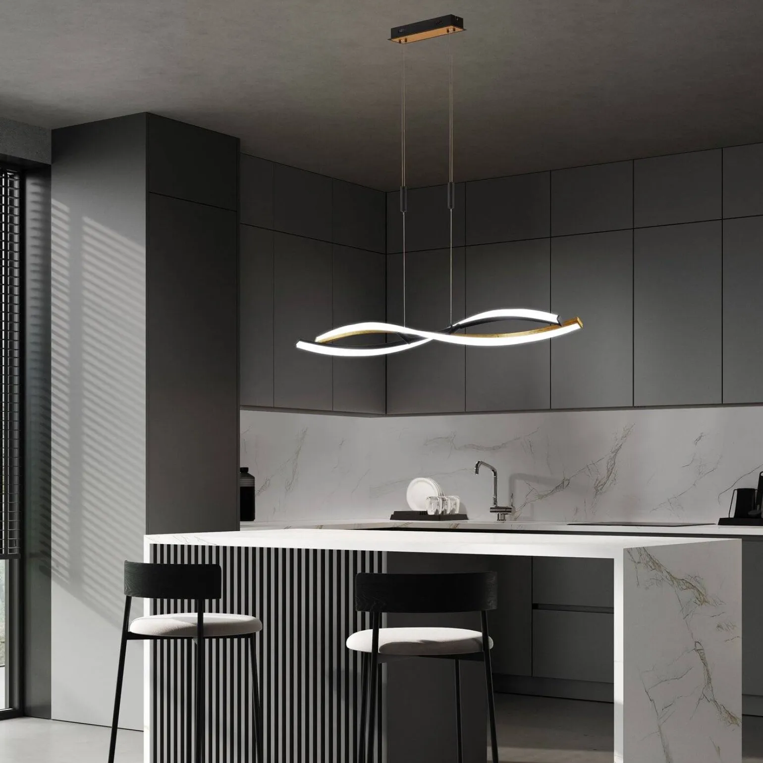 Lampa wisząca Torcido (61018) - Fischer&Honsel