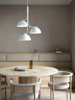 Lampa wisząca TULLIO Nordlux E14 3x25W Metal Biały