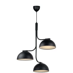 Lampa wisząca TULLIO Nordlux E14 3x25W Metal Czarny