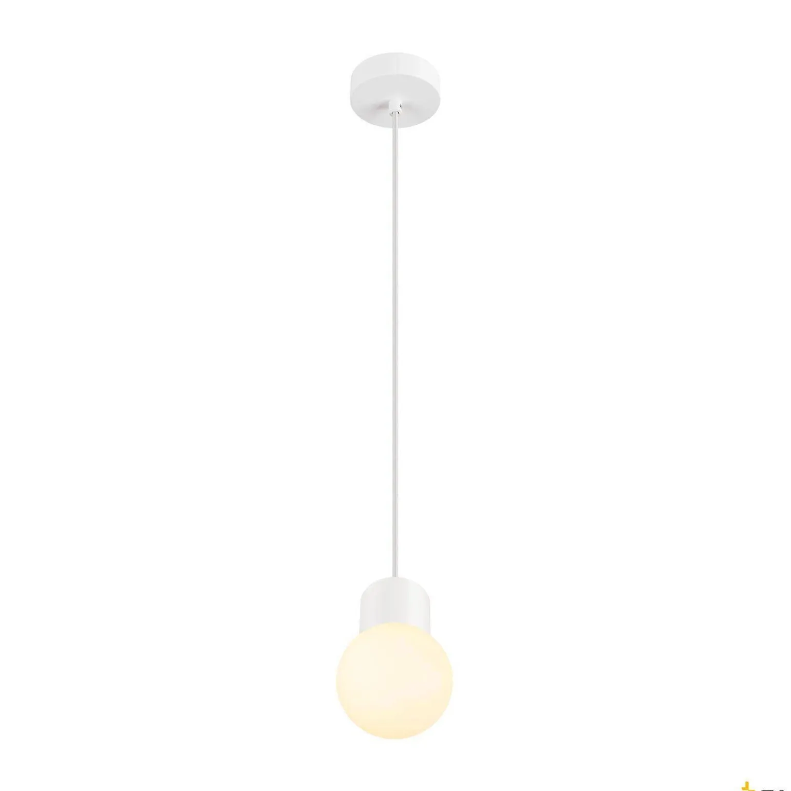Lampa wisząca VARYT 150 cm biała (1007814) - SLV