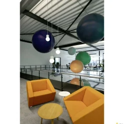 Lampa wisząca VARYT 150 cm biała (1007814) - SLV