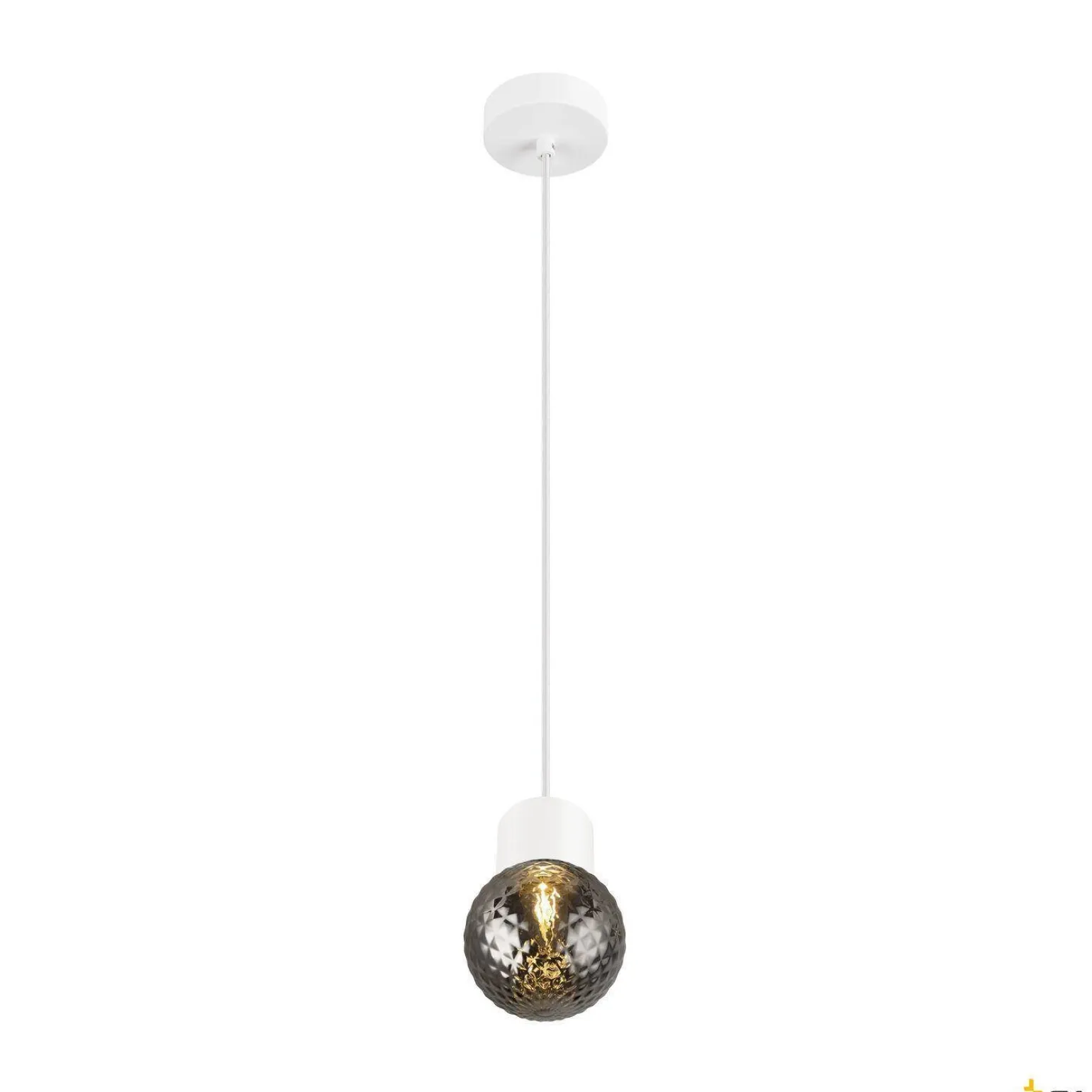 Lampa wisząca VARYT 150 cm biała (1007814) - SLV