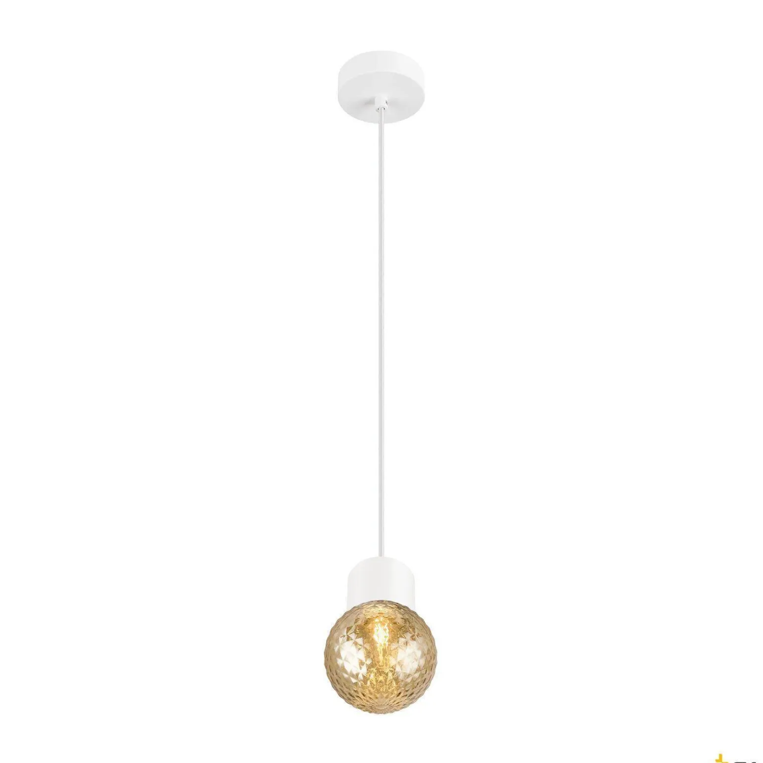 Lampa wisząca VARYT 150 cm biała (1007814) - SLV