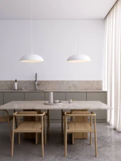 Lampa wisząca VERSALE Nordlux E27 2x15W Metal Biały