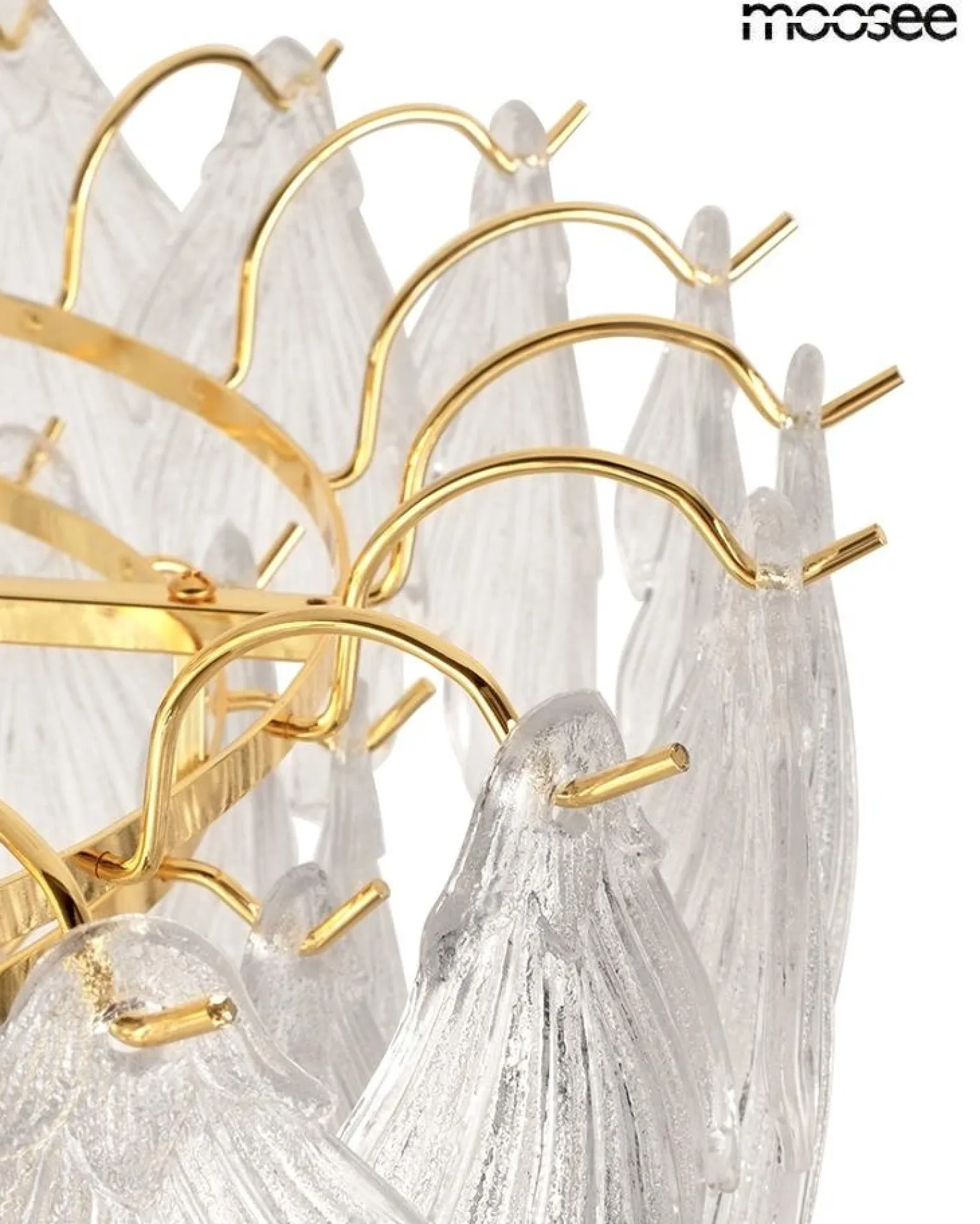 Lampa wisząca w stylu Art Deco MOOSEE SCARLETT 60 złota (MSE1501100564) - Moosee