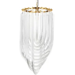 Lampa wisząca WAVE złota 40 cm (DP0339-400 gold) - Step into Design
