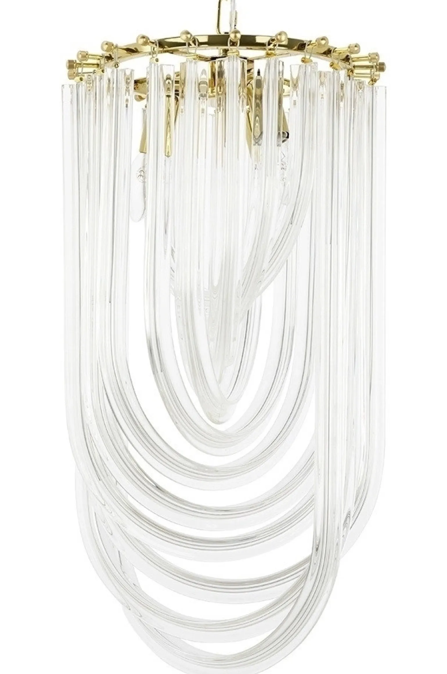 Lampa wisząca WAVE złota 60 cm (DP0339-600 gold) - Step into Design