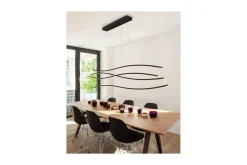 Lampa wisząca WAVES czarna (AZ2912) - Azzardo