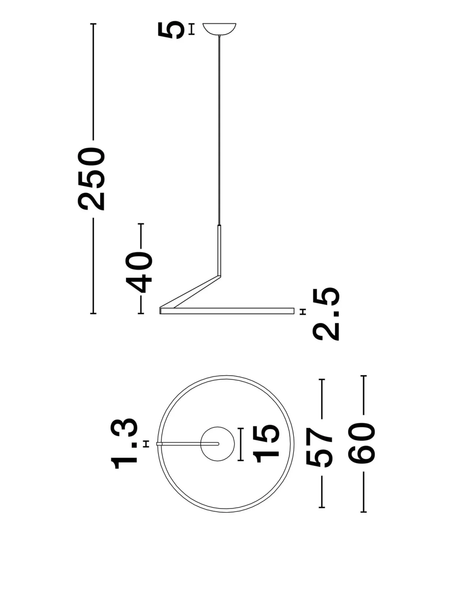 Lampa wisząca wewnętrzna ZUDANEZ (LE44777) - Luces Exclusivas