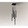 Lampa wisząca YABU (czarny) (5530) - Shilo