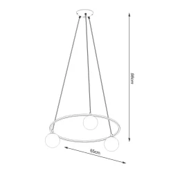 Lampa wisząca YOLI 3 (SL.1213) - Sollux Lighting