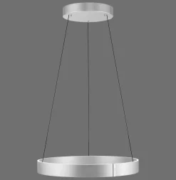 Lampa wisząca z płynną regulacją wysokości PURE E-CLIPSE ALUMINIUM (2561-95) - Paul Neuhaus