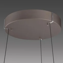 Lampa wisząca z płynną regulacją wysokości PURE E-CLIPSE METALICZNY BRĄZ (2560-34) - Paul Neuhaus