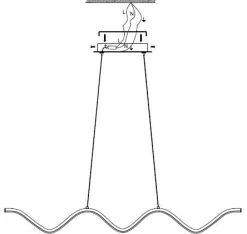 Lampa wisząca ZIGZAG LED czarna 90 cm (ST-MD240602 BLACK) - Step into Design