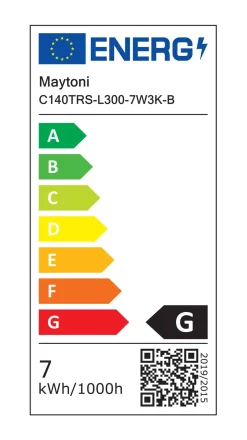 Lampa wpuszczana Focus T (C140TRS-L300-7W3K-B) - Maytoni