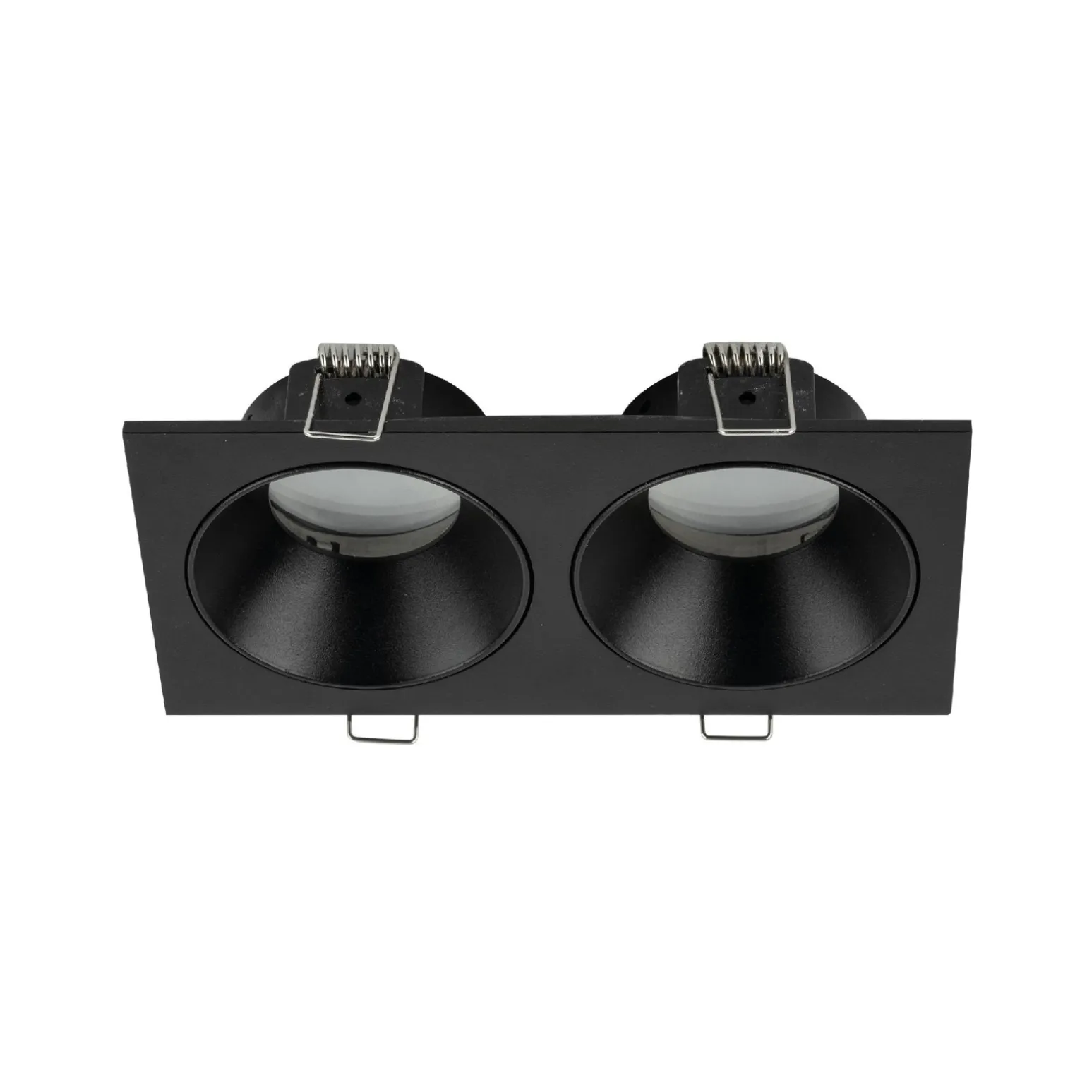 Lampa wpuszczana PRISMA DUO BLACK 2 XGU10 (10579) - TK Lighting