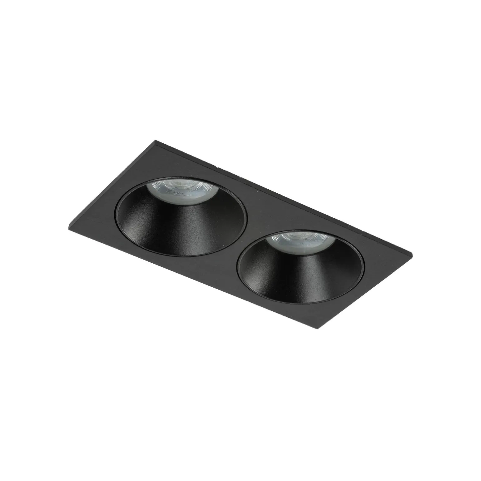Lampa wpuszczana PRISMA DUO BLACK 2 XGU10 (10579) - TK Lighting