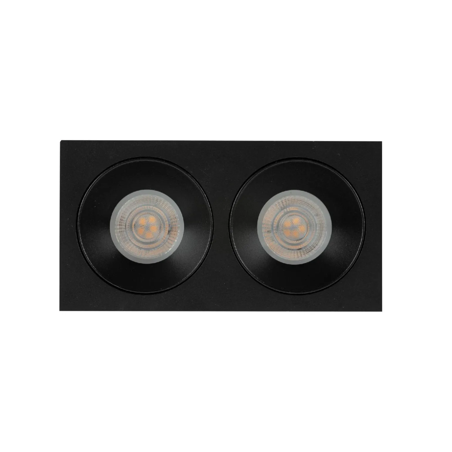 Lampa wpuszczana PRISMA DUO BLACK 2 XGU10 (10579) - TK Lighting