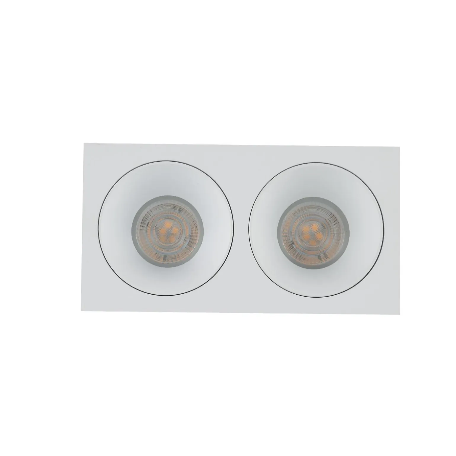 Lampa wpuszczana PRISMA DUO WHITE 2 XGU10 (10580) - TK Lighting