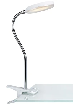 Lampa z klipsem FLEX Klip 1L LED Biały/Chrom