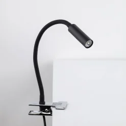 Lampa z klipsem LAGOS BLACK (16025) - TK Lighting