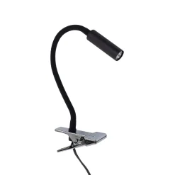 Lampa z klipsem LAGOS BLACK (16025) - TK Lighting