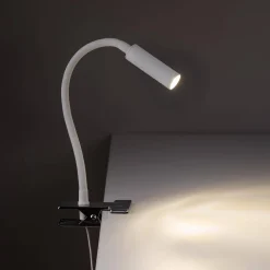 Lampa z klipsem LAGOS WHITE (16024) - TK Lighting