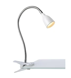 Lampa z klipsem TULIP Klip 1L Biały