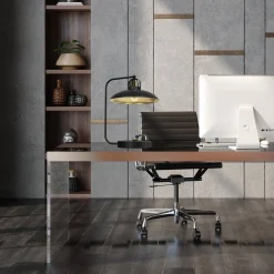 Lampka biurkowa FELIX BLACK/GOLD (MLP8908) - Milagro