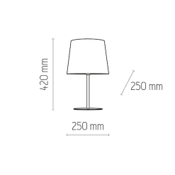 Lampka nocna CHICAGO LINEN (5150) - TK Lighting