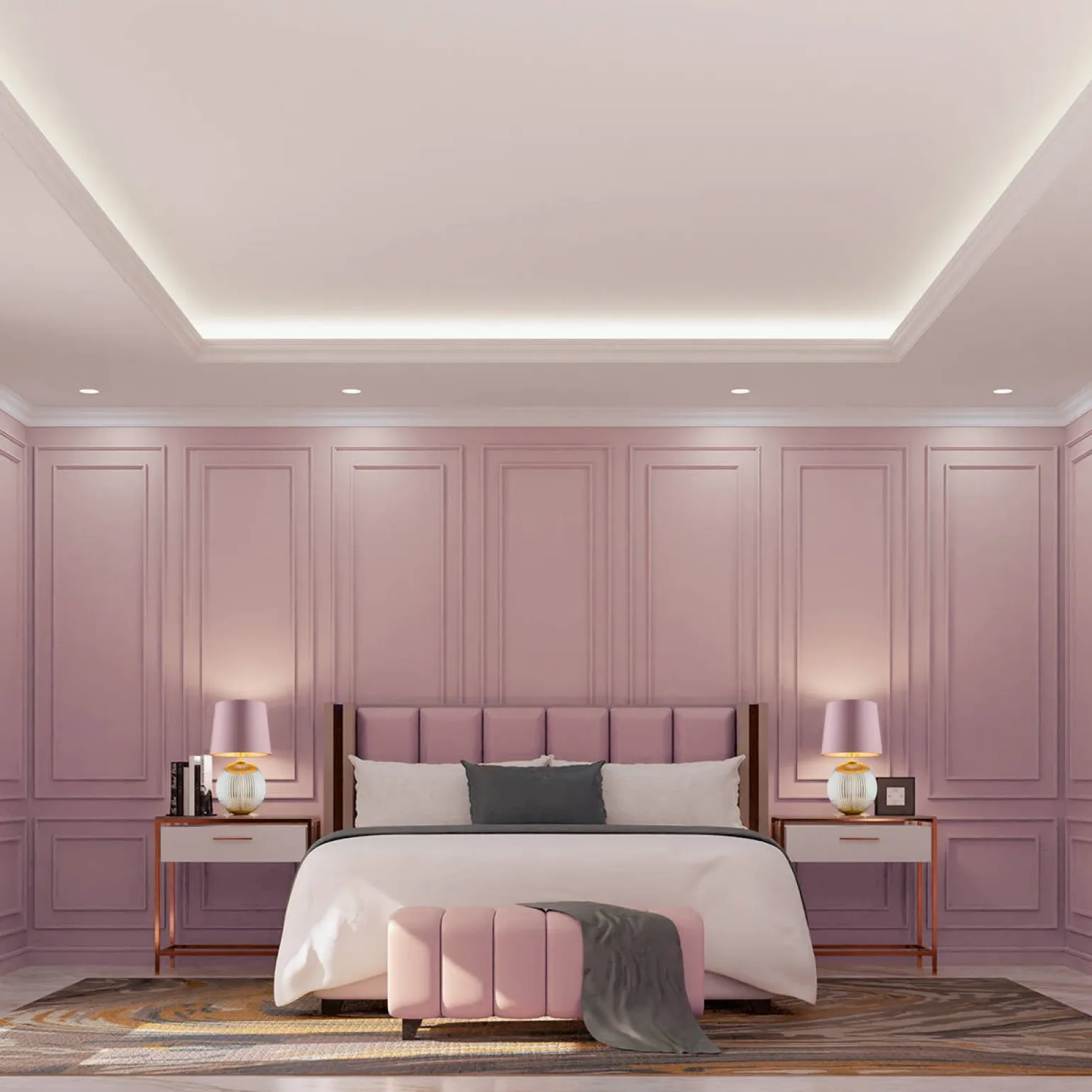 Lampka nocna HAMILTON (8531-ARG) - Argon