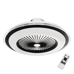 Lampowentylator ZEPHYR BLACK 48W LED+ PILOT (ML1514) - Milagro
