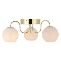 Lampy sufitowe FRANCA Nordlux E14 3*40W Metal Mosiądz