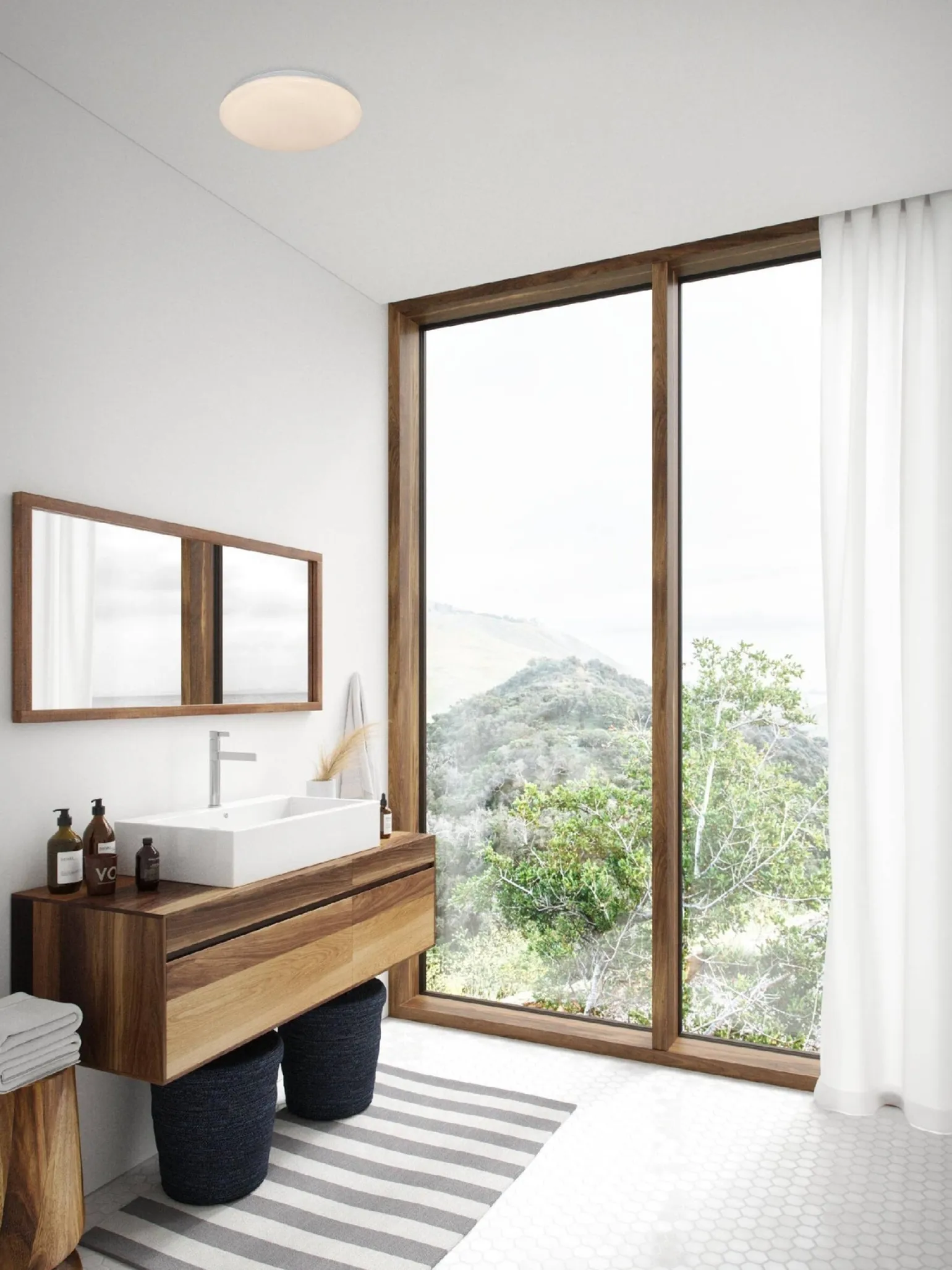 Lampy sufitowe MONTONE Nordlux LED Metal Biały