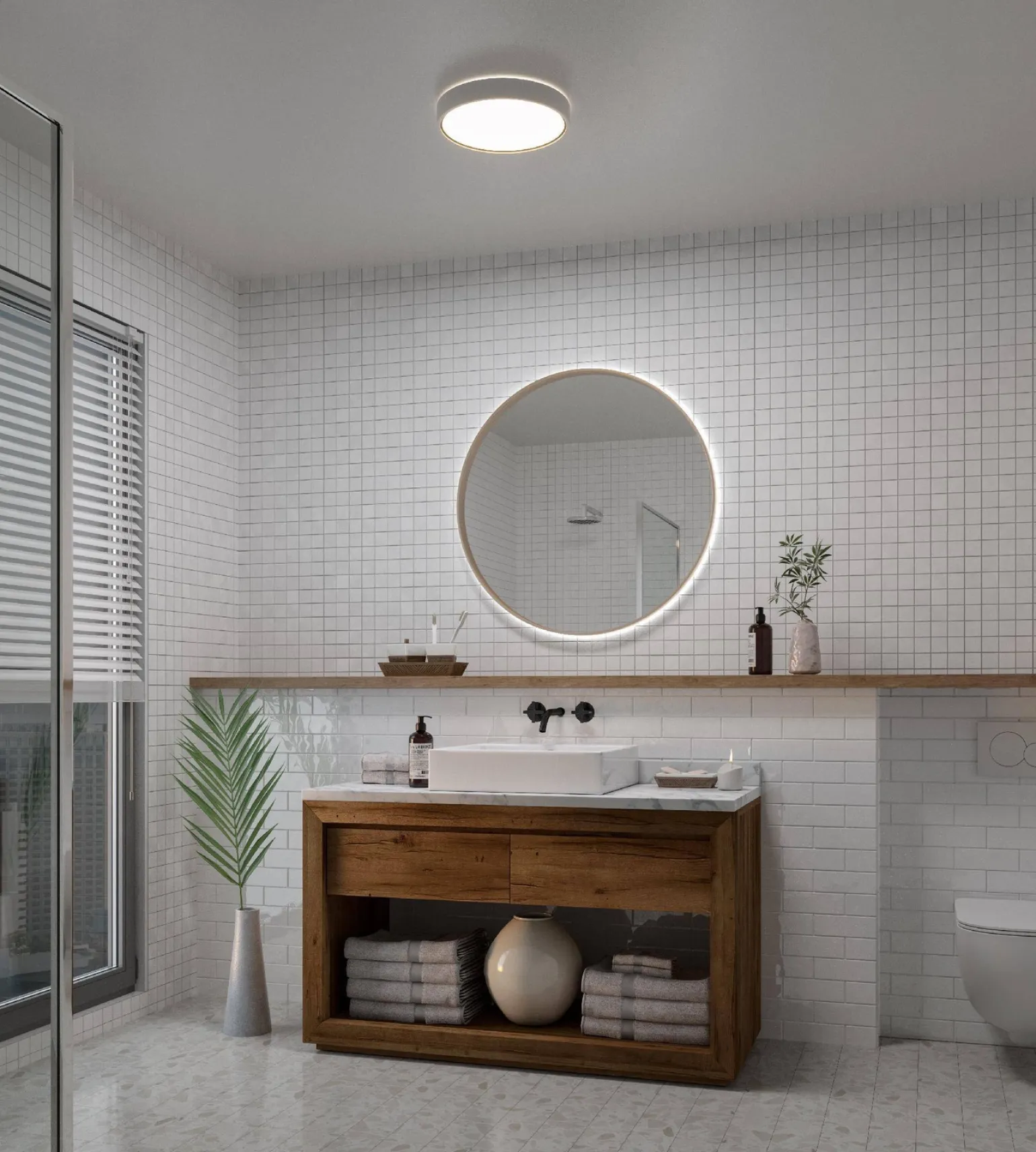 Lampy sufitowe NOXY Nordlux LED Tworzywo sztuczne Biały