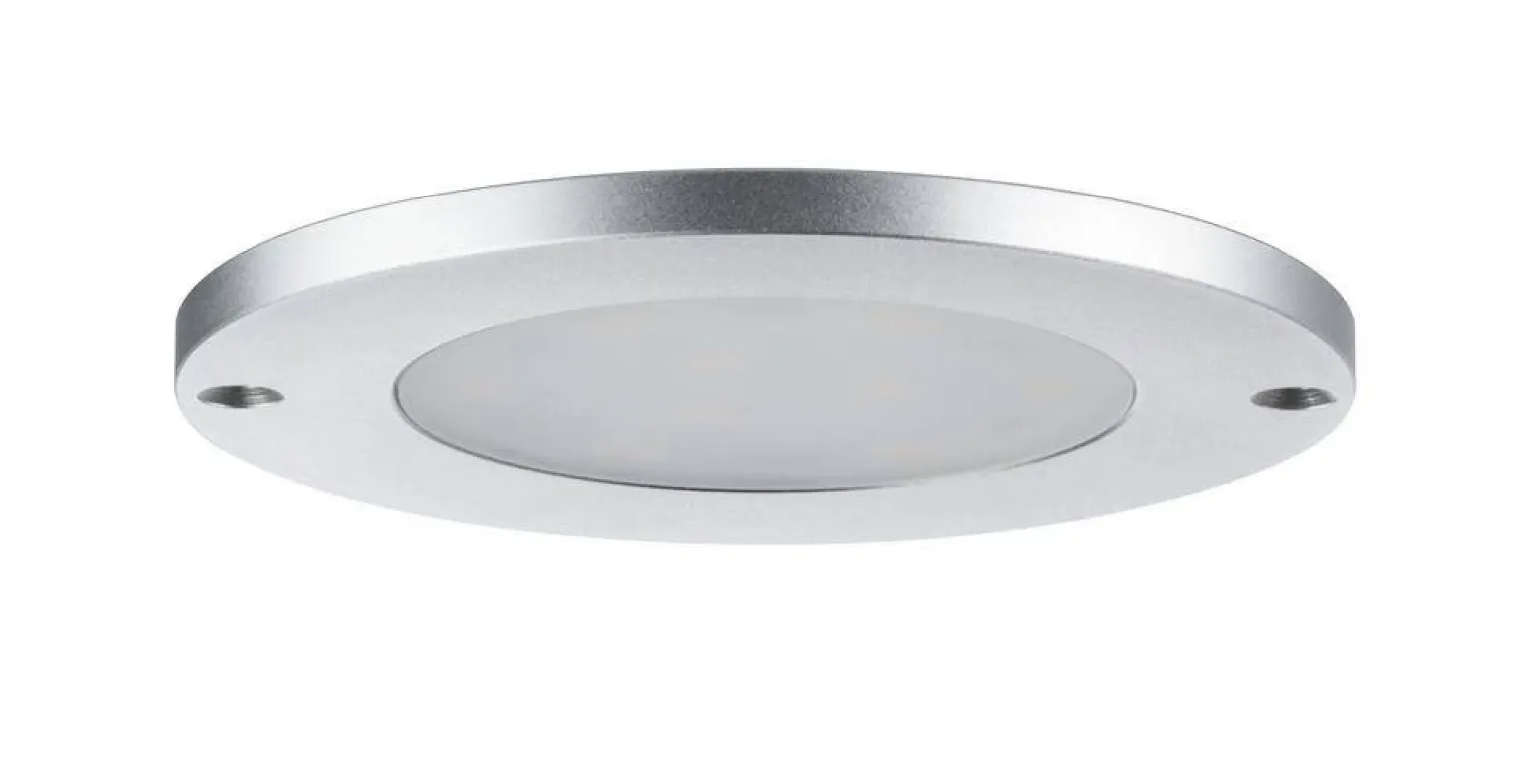 Leaf LED oprawy meblowe okrągłe 3x4W 15VA 230/12V 80mm aluminum Szczotkowane (PL93562) - PAULMANN