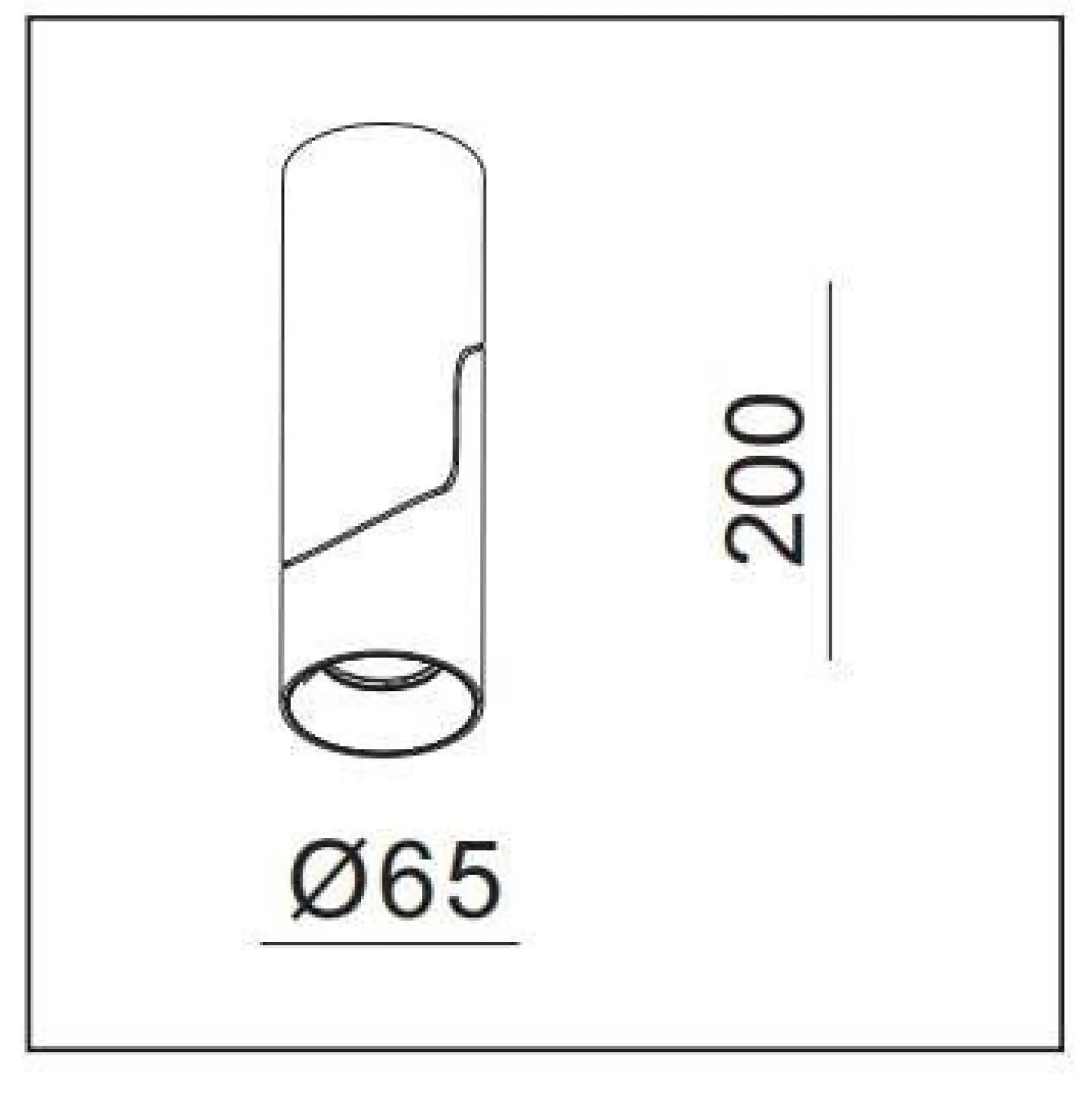 LED lampa ILAN DIM 1*8,9W Black IP20 CRI80 3000K (03332B) - ZARlight