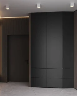 LED lampa SKY OK ED DIM 1*9,6W Black IP44 CRI80 3000K (03333B) - ZARlight